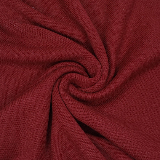Stone Fruit Jam - Tubular Acrylic Knit - Red - 1.8M Bundle - FABCYCLE Deadstock and Sustainble Fabrics and Sewing Supplies (6568433156209)