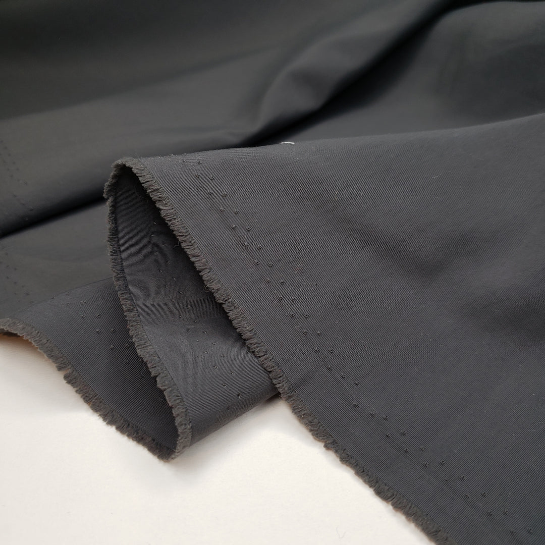 Puddle Suit - Nylon Woven - Grey - 1/2 Meter - FABCYCLE Deadstock and Sustainble Fabrics and Sewing Supplies (6568744812657)