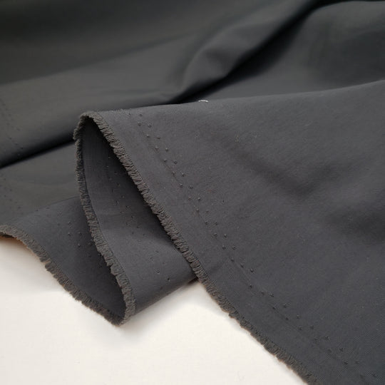 Puddle Suit - Nylon Woven - Grey - 1/2 Meter - FABCYCLE Deadstock and Sustainble Fabrics and Sewing Supplies (6568744812657)