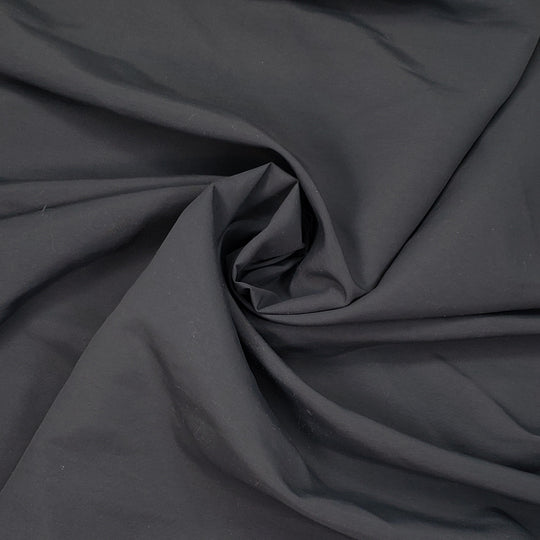Puddle Suit - Nylon Woven - Grey - 1/2 Meter - FABCYCLE Deadstock and Sustainble Fabrics and Sewing Supplies (6568744812657)