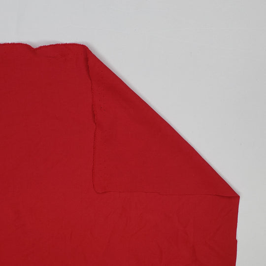 Gobbler Neck - Sport Mesh Polyester Blend Knit - Red - 1/2 Meter - FABCYCLE Deadstock and Sustainble Fabrics and Sewing Supplies (6569595175025)