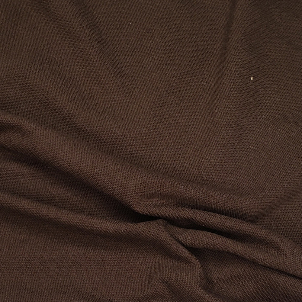 Garden Soil - Tubular Jersey Cotton Blend Knit - Brown - 1M Bundle - FABCYCLE Deadstock and Sustainble Fabrics and Sewing Supplies (6569592455281)