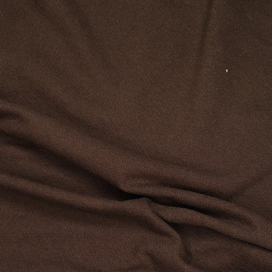 Garden Soil - Tubular Jersey Cotton Blend Knit - Brown - 1M Bundle - FABCYCLE Deadstock and Sustainble Fabrics and Sewing Supplies (6569592455281)