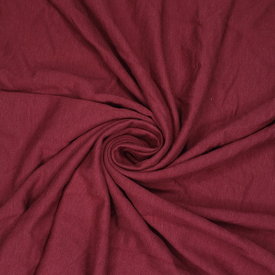 Molten Lava - Jersey Fleece Bamboo Knit - Red - 1.1M Bundle - FABCYCLE Deadstock and Sustainble Fabrics and Sewing Supplies (6570848616561)