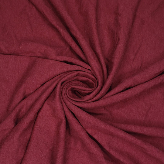 Molten Lava - Jersey Fleece Bamboo Knit - Red - 1.1M Bundle - FABCYCLE Deadstock and Sustainble Fabrics and Sewing Supplies (6570848616561)