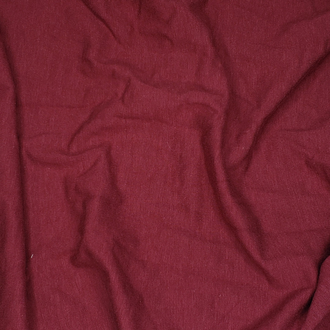 Molten Lava - Jersey Fleece Bamboo Knit - Red - 1.1M Bundle - FABCYCLE Deadstock and Sustainble Fabrics and Sewing Supplies (6570848616561)