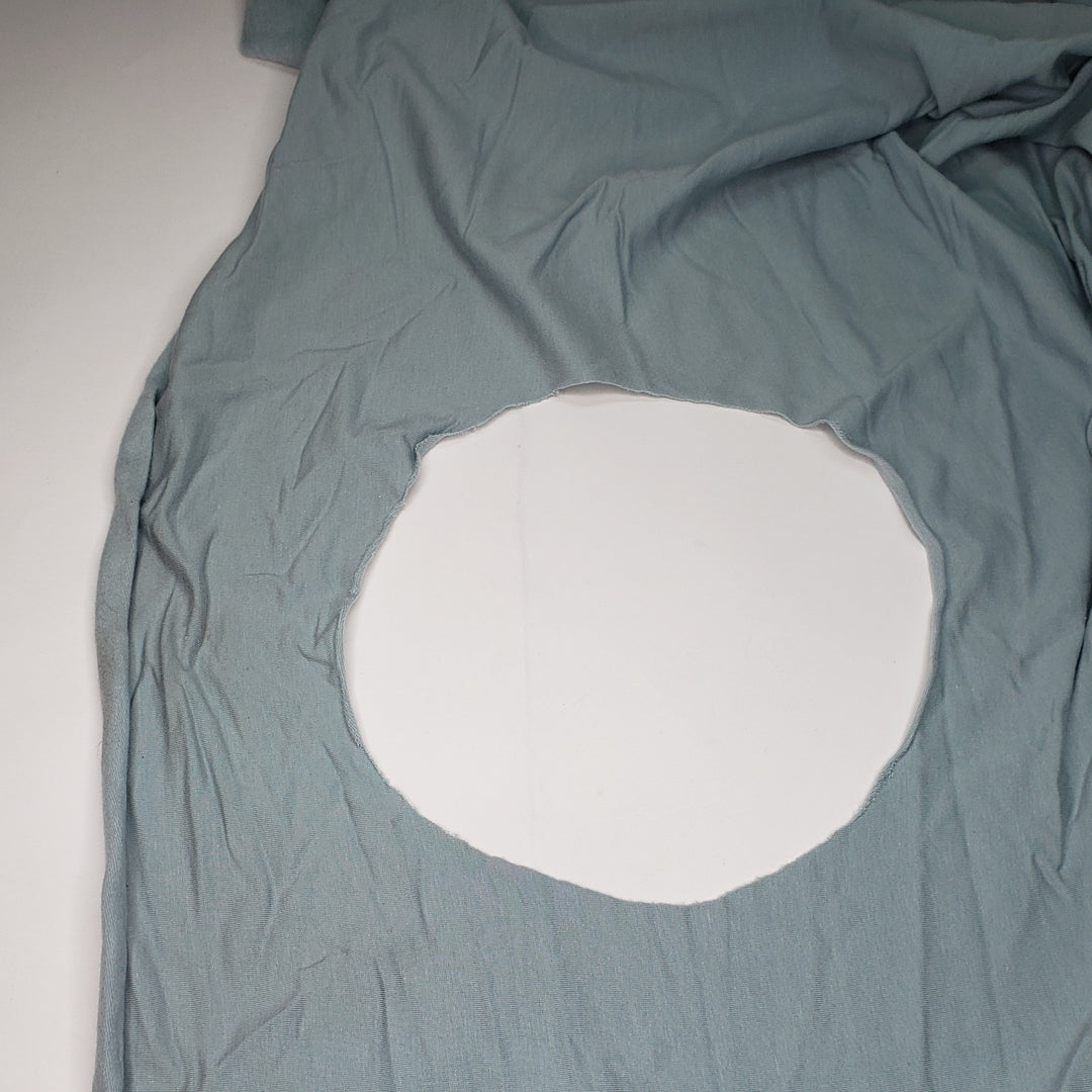 Under The Iceberg - Jersey Fleece Rayon From Bamboo Blend Knit - Blue - 1.3M Bundle - FABCYCLE Deadstock and Sustainble Fabrics and Sewing Supplies (6571340922993)