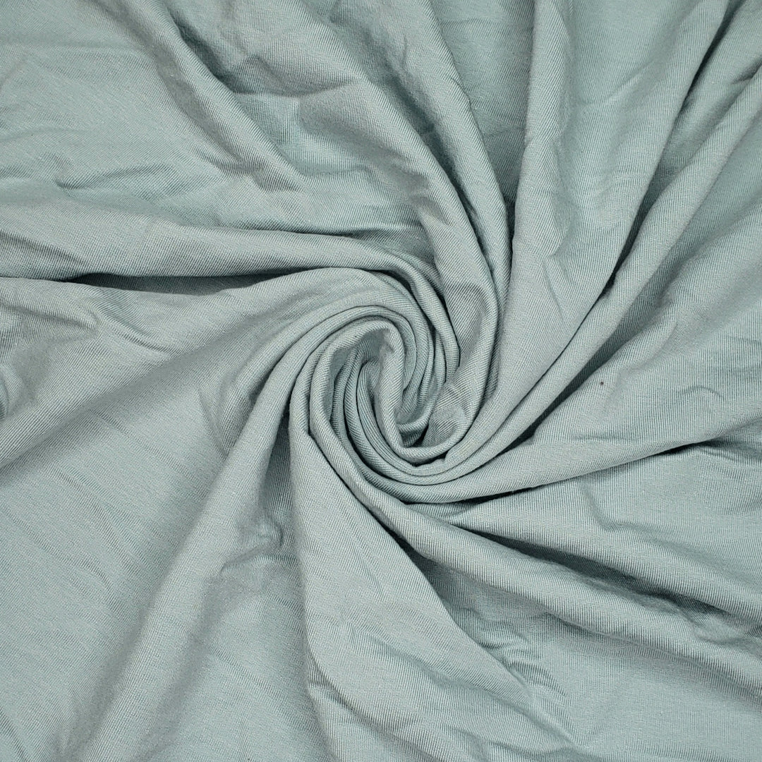 Under The Iceberg - Jersey Fleece Rayon From Bamboo Blend Knit - Blue - 1.3M Bundle - FABCYCLE Deadstock and Sustainble Fabrics and Sewing Supplies (6571340922993)