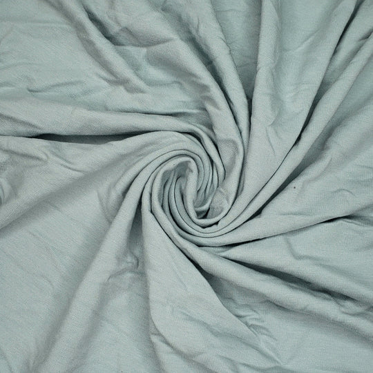 Under The Iceberg - Jersey Fleece Rayon From Bamboo Blend Knit - Blue - 1.3M Bundle - FABCYCLE Deadstock and Sustainble Fabrics and Sewing Supplies (6571340922993)