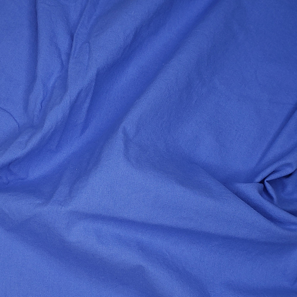 Tuesday's Royal Cape - Cotton Woven - Blue - 2.25M Bundle - FABCYCLE Deadstock and Sustainble Fabrics and Sewing Supplies (6568372600945)