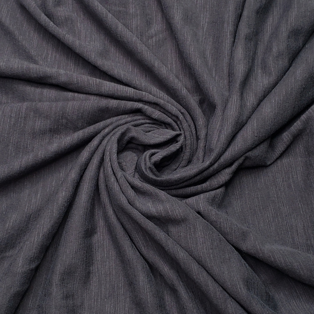 Grey Parrot - Jersey Cotton Blend Knit - Grey - 0.9M Bundle - FABCYCLE Deadstock and Sustainble Fabrics and Sewing Supplies (6580578844785)