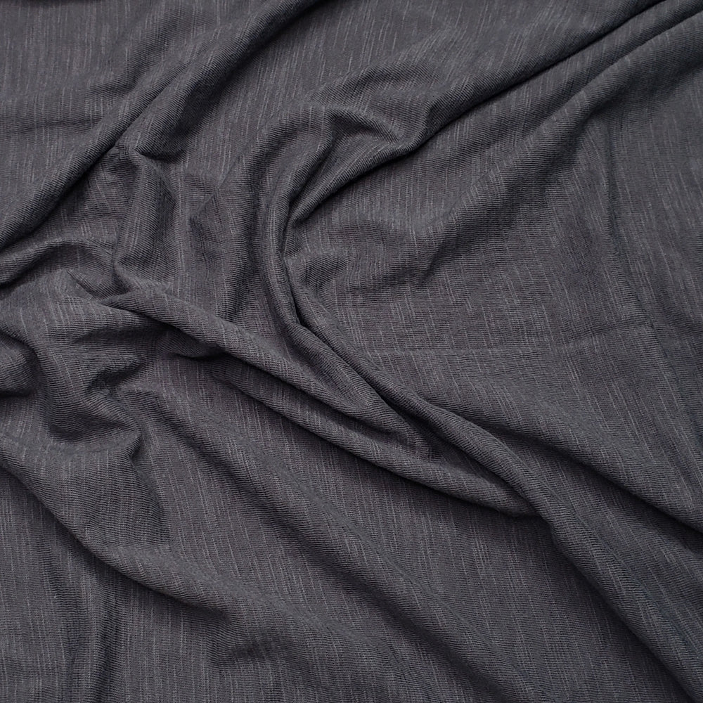 Grey Parrot - Jersey Cotton Blend Knit - Grey - 0.9M Bundle - FABCYCLE Deadstock and Sustainble Fabrics and Sewing Supplies (6580578844785)