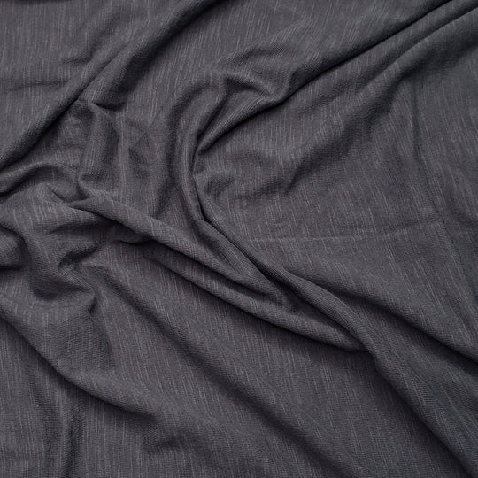 Grey Parrot - Jersey Cotton Blend Knit - Grey - 0.9M Bundle - FABCYCLE Deadstock and Sustainble Fabrics and Sewing Supplies (6580578844785)