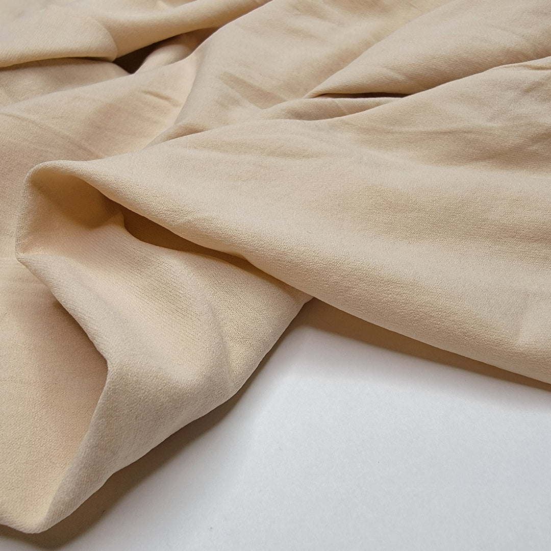 Ballet Body Suit - Tubular Nylon Knit - Cream - 1M Bundle - FABCYCLE Deadstock and Sustainble Fabrics and Sewing Supplies (6586094387313)