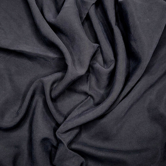 UB - Tencel Blackness - Tencel Woven - Black - 1M Bundle - FABCYCLE Deadstock and Sustainble Fabrics and Sewing Supplies (6594565111921)