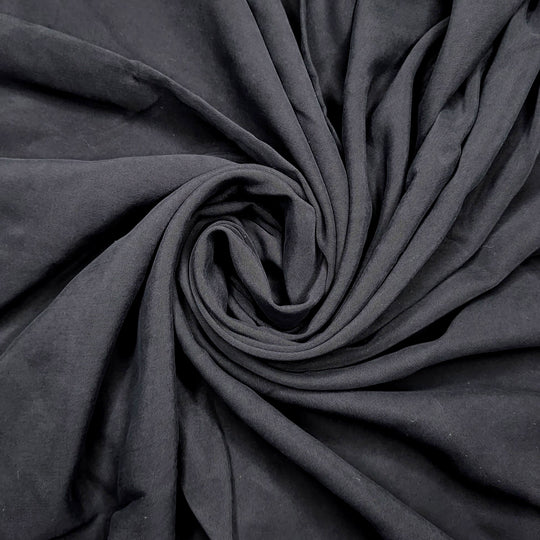 UB - Tencel Blackness - Tencel Woven - Black - 1M Bundle - FABCYCLE Deadstock and Sustainble Fabrics and Sewing Supplies (6594565111921)