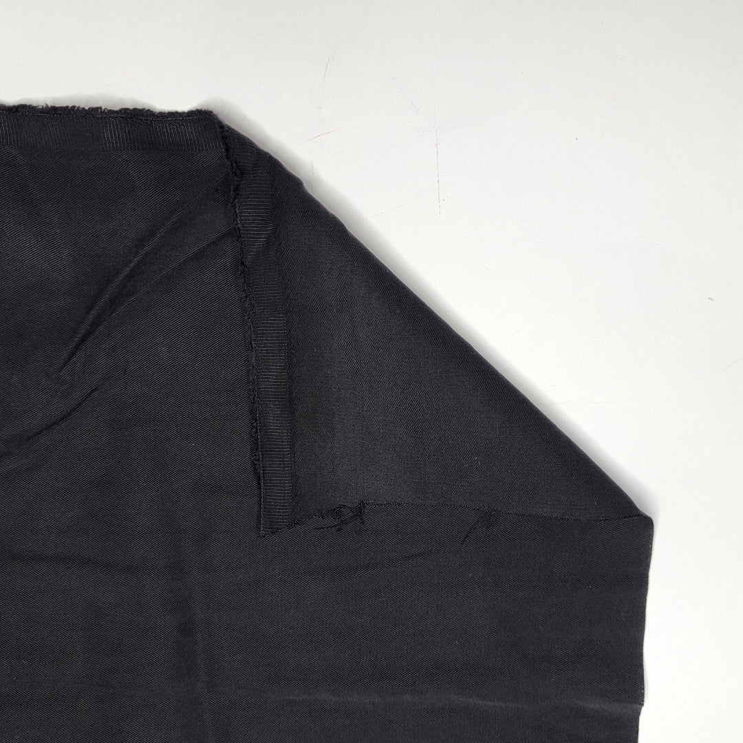 UB - Tencel Blackness - Tencel Woven - Black - 1M Bundle - FABCYCLE Deadstock and Sustainble Fabrics and Sewing Supplies (6594565111921)