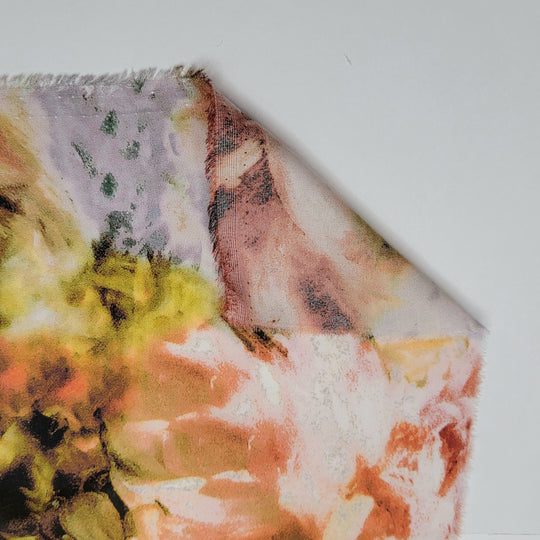 Botanist Father - Chiffon Poly Woven - Multi Floral - 0.7M Bundle - FABCYCLE Deadstock and Sustainble Fabrics and Sewing Supplies (6595152609393)