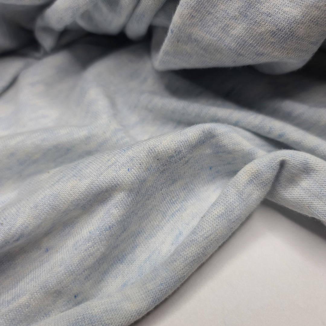 Tank Top Hot - Natural Blend Knit - Light Blue - 1.2M Bundle - FABCYCLE Deadstock and Sustainble Fabrics and Sewing Supplies (6595629809777)