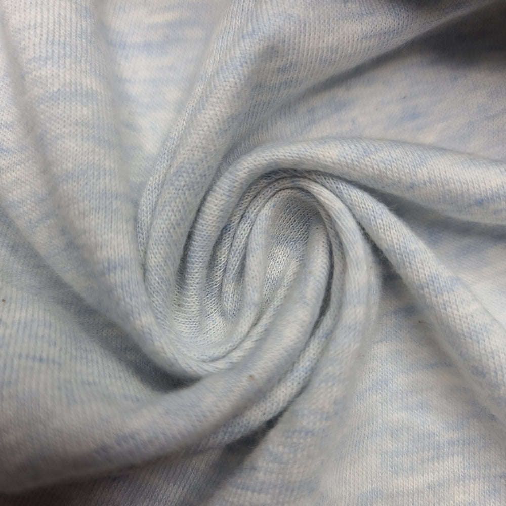 Tank Top Hot - Natural Blend Knit - Light Blue - 1.2M Bundle - FABCYCLE Deadstock and Sustainble Fabrics and Sewing Supplies (6595629809777)