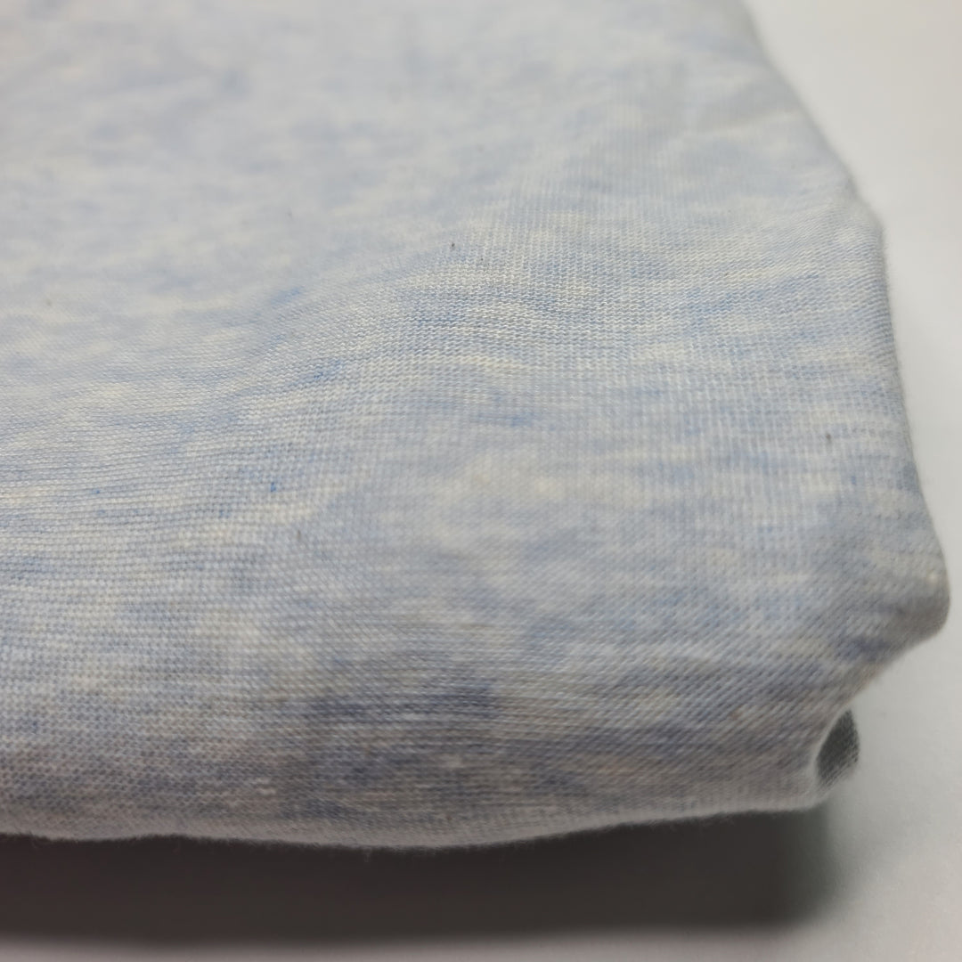Tank Top Hot - Natural Blend Knit - Light Blue - 1.2M Bundle - FABCYCLE Deadstock and Sustainble Fabrics and Sewing Supplies (6595629809777)