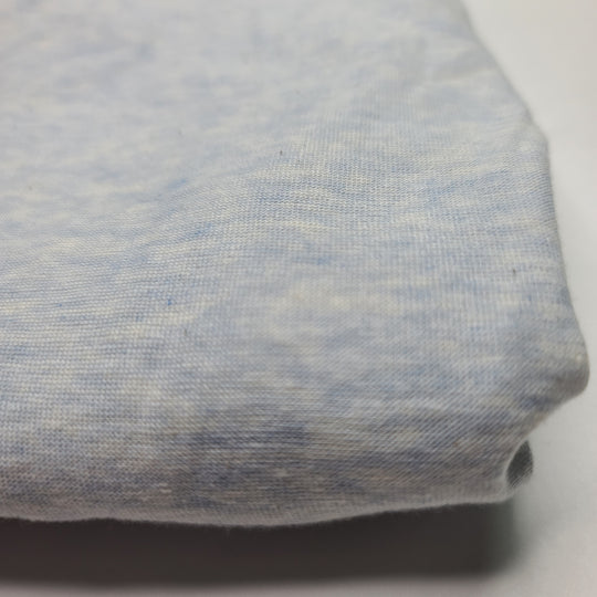 Tank Top Hot - Natural Blend Knit - Light Blue - 1.2M Bundle - FABCYCLE Deadstock and Sustainble Fabrics and Sewing Supplies (6595629809777)