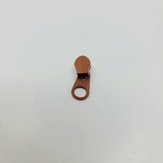 YKK Zipper Slider - Metal - Orange - FABCYCLE Deadstock and Sustainble Fabrics and Sewing Supplies (6603998036081)