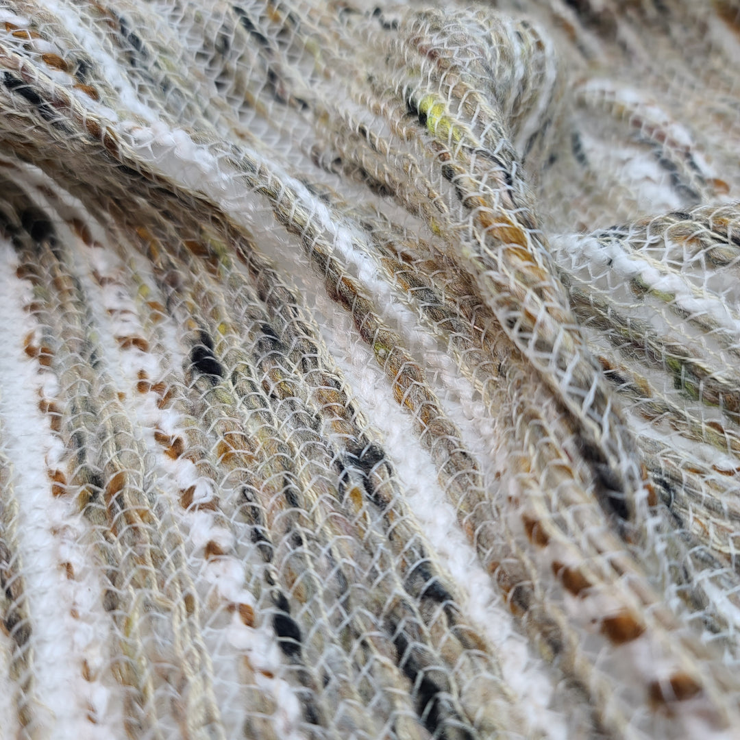 Earth Provider - Acrylic Woven - Beige - 3M Bundle - FABCYCLE Deadstock and Sustainble Fabrics and Sewing Supplies (6558718984305)