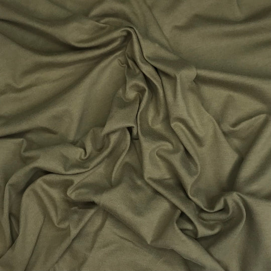 Distant Forest - Jersey Cotton Blend Knit - Green - 3.95M Bundle (6570461003889)