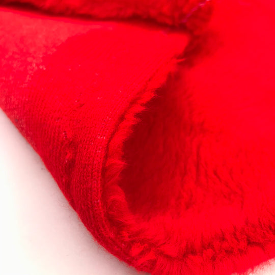 Elmo Says Hi - Short Hair Acrylic/Poly Woven - Red - 2M Bundle (6574664089713)