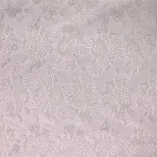 Brandy Veil - Nylon Woven - Cream Floral - 3.25M Bundle (6574677000305)