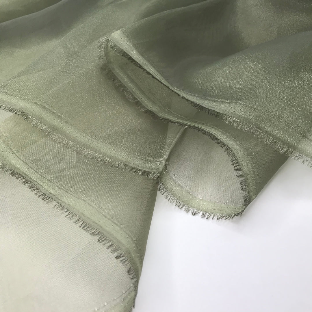 Fried Green Tomatoes - Organza Poly Woven - Green - 3M Bundle (6575149711473)