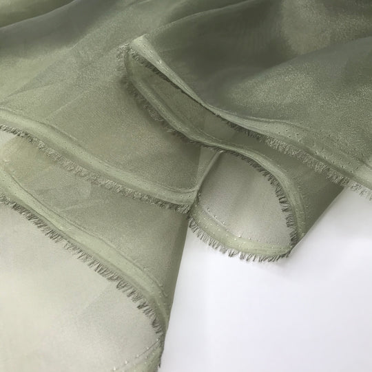 Fried Green Tomatoes - Organza Poly Woven - Green - 3M Bundle (6575149711473)