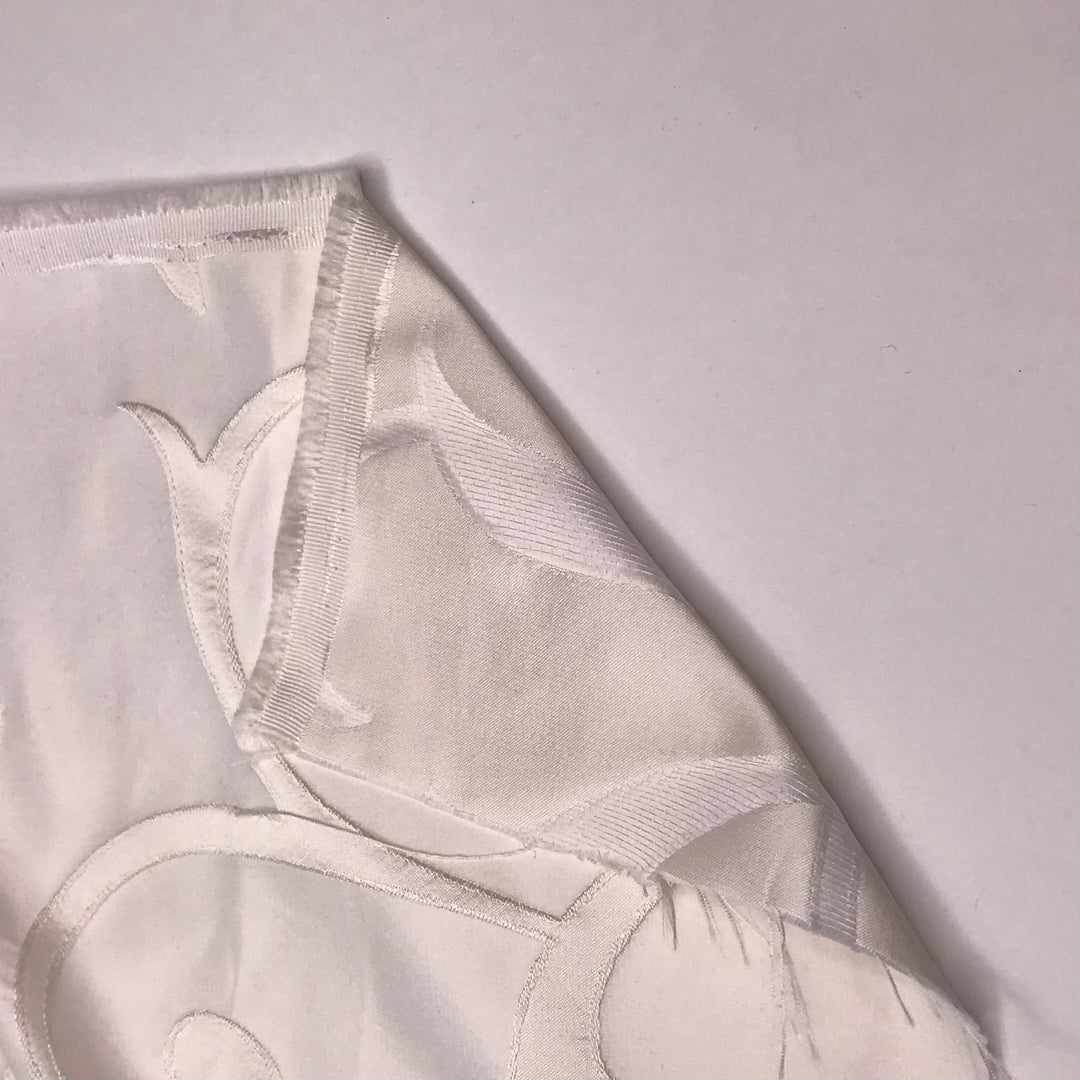 Anniversaire - Polyester Blend Woven - Cream Swirl Leafs - 0.8M Bundle (6577489576049)