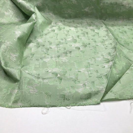 Glassware Garden - Silk Woven - Green Glasswear - 2.6M Bundle (6584340938865)