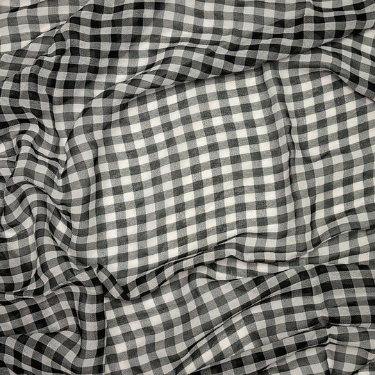 UB- Gothic Sunsets - Mesh Woven - Black/White Plaid - 1.62M Bundle (6585326502001)