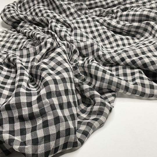 UB- Gothic Sunsets - Mesh Woven - Black/White Plaid - 1.62M Bundle (6585326502001)