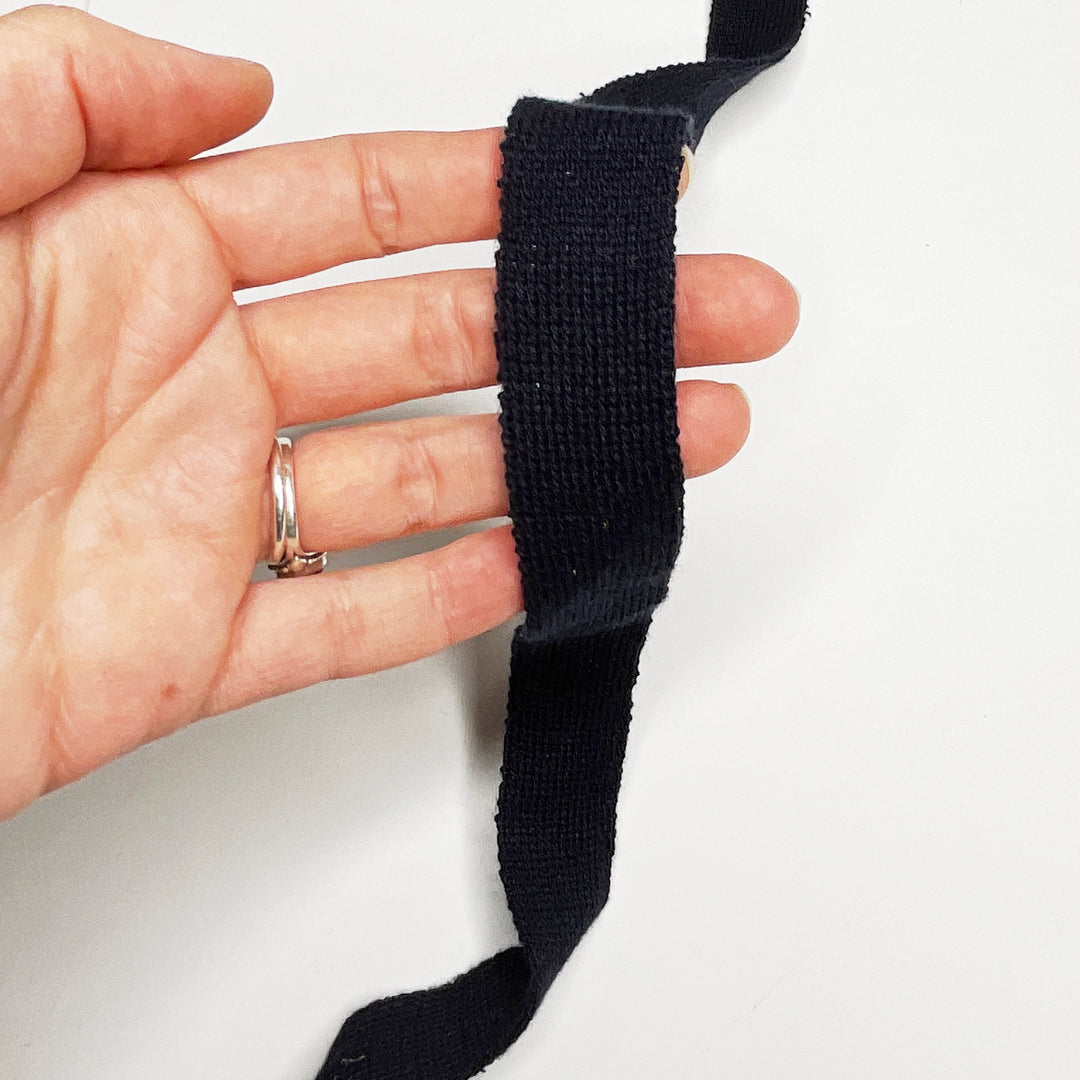 Cuffs Ribbing - Navy - 1M (6588027568241)
