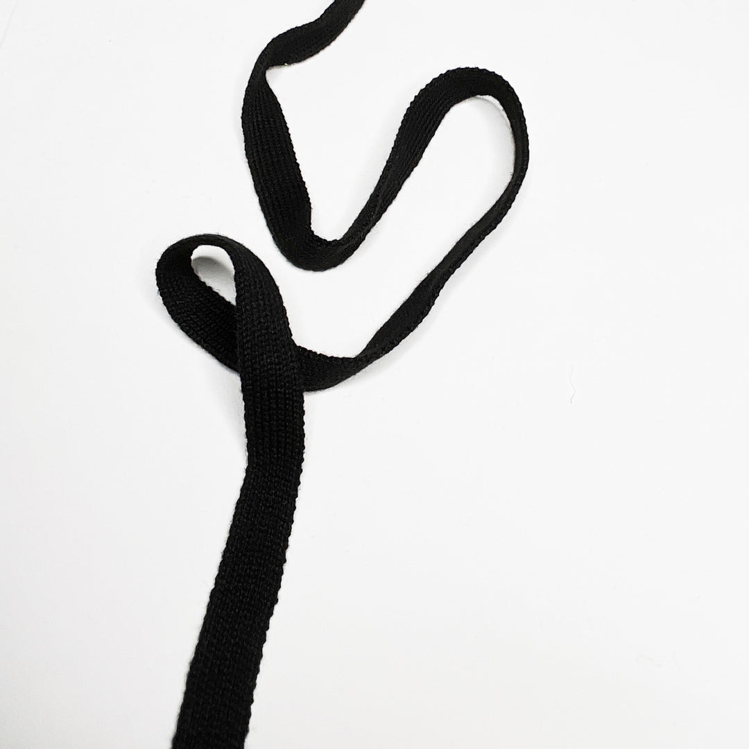 Cuffs Ribbing - Black - 1M (6588045262961)