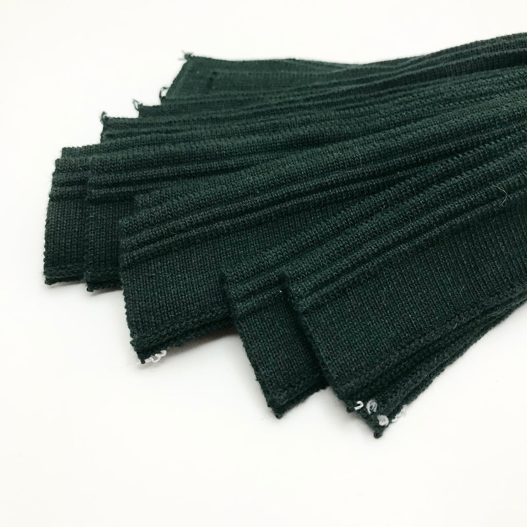 Cuffs Ribbing - Green - 10 Pack (6593024852081)