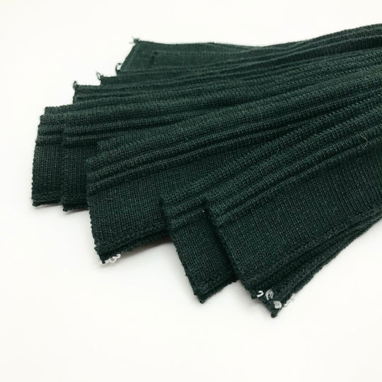Cuffs Ribbing - Green - 10 Pack (6593024852081)