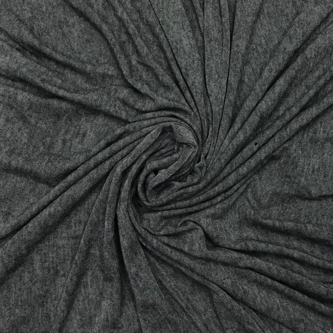 Dark Grey Jammies - Jersey Wool Blend Knit - Dark Grey - 0.55M Bundle (6600589410417)