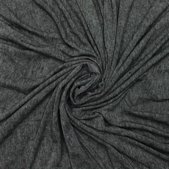 Dark Grey Jammies - Jersey Wool Blend Knit - Dark Grey - 0.55M Bundle (6600589410417)