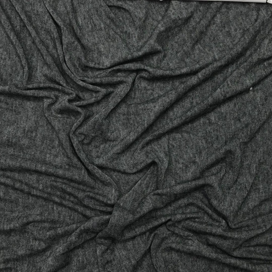 Dark Grey Jammies - Jersey Wool Blend Knit - Dark Grey - 0.55M Bundle (6600589410417)