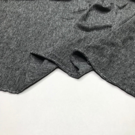 Dark Grey Jammies - Jersey Wool Blend Knit - Dark Grey - 0.55M Bundle (6600589410417)