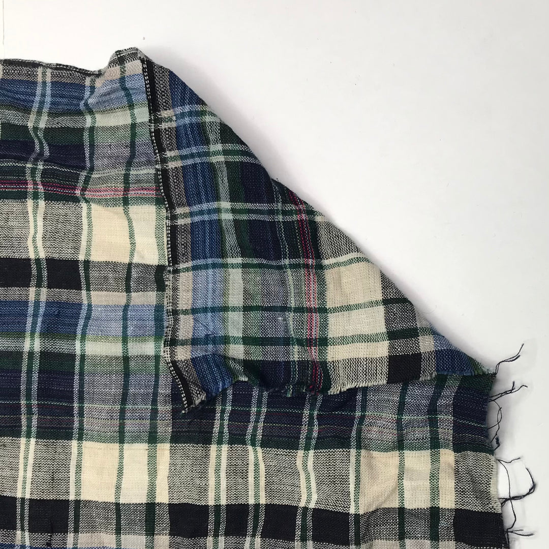 Paddling Down The River - Cotton Woven - Multi Plaid - 1/2 Meter (6600657436785)
