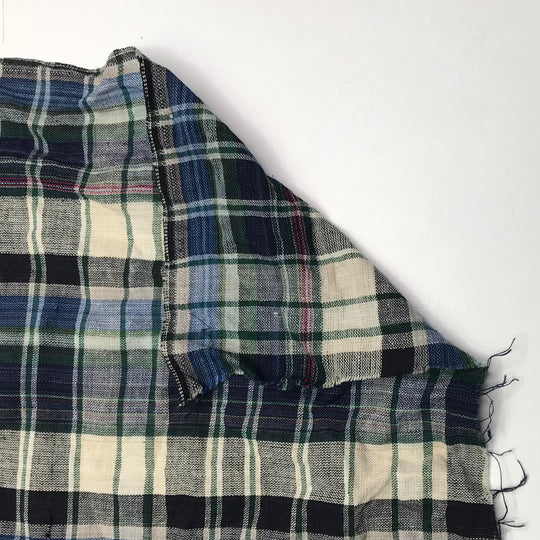 Paddling Down The River - Cotton Woven - Multi Plaid - 1/2 Meter (6600657436785)