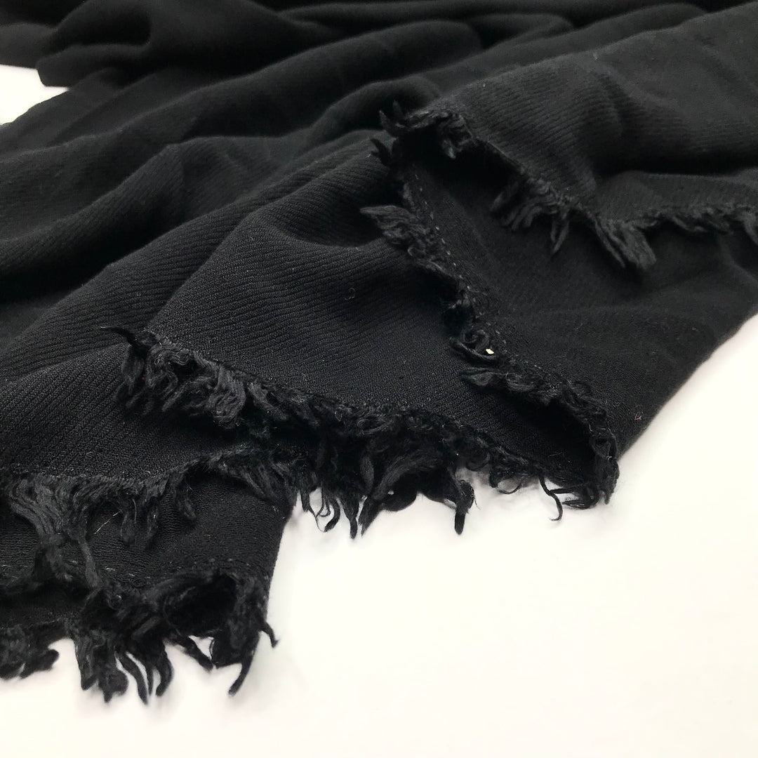 Classic Vacay Style - Rib Knit Rayon Knit - Black - 2.1M Bundle (6600988262513)