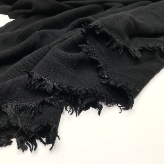 Classic Vacay Style - Rib Knit Rayon Knit - Black - 2.1M Bundle (6600988262513)
