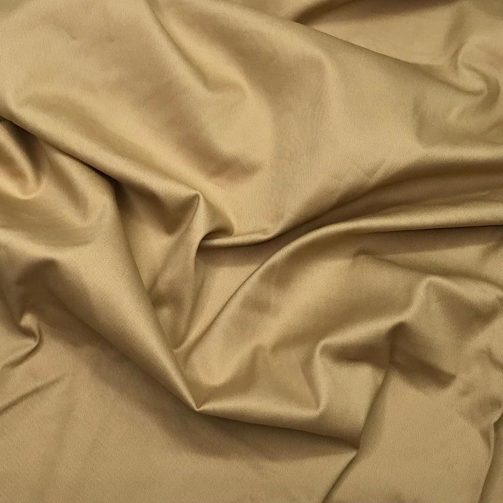 Trench Dress Reality - Sateen Cotton Blend Woven - Beige - 3.2M Bundle (6600993800305)